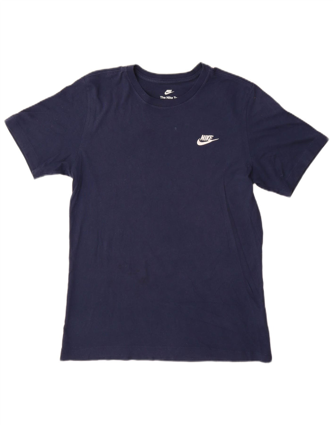 Camiseta NIKE Hombre Top Small Azul Marino Algodón