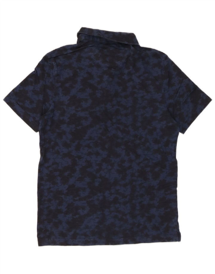 MICHAEL KORS Polo para hombre pequeño azul marino camuflaje algodón