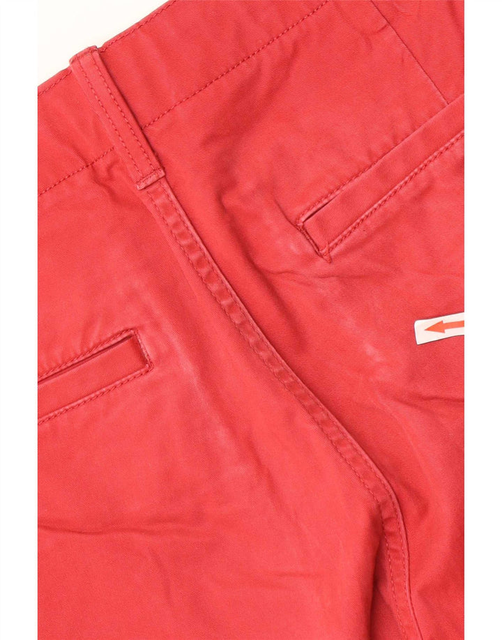 Timberland Shorts Cargo De Ajuste Relajado Para Hombre W31 Algodón Rojo Medio