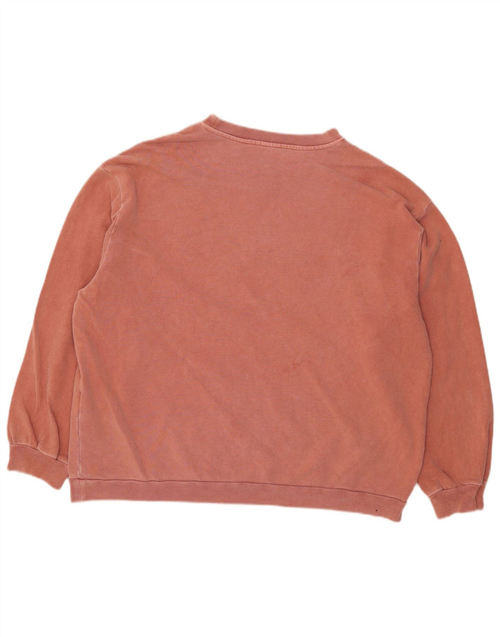 Levi's Sudadera extragrande para mujer, jersey, Reino Unido 14, algodón rojo mediano