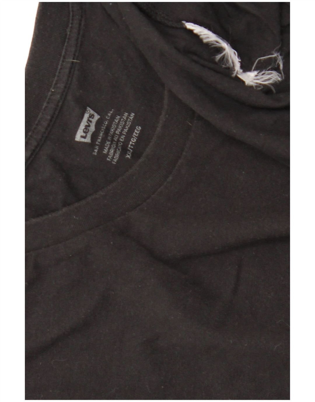 Levi's Camiseta para hombre Top 2XL Negro