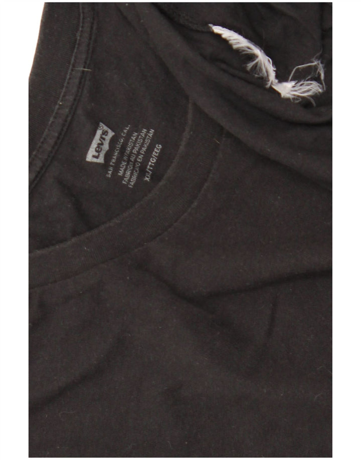 Levi's Camiseta para hombre Top 2XL Negro