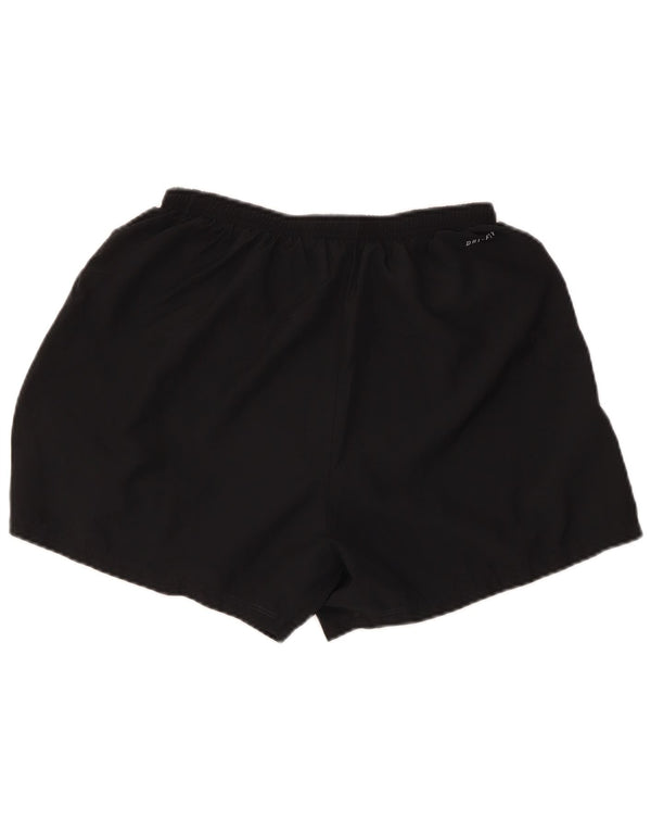 Nike - Pantalones cortos deportivos regulares para mujer, talla 40, talla M, color negro