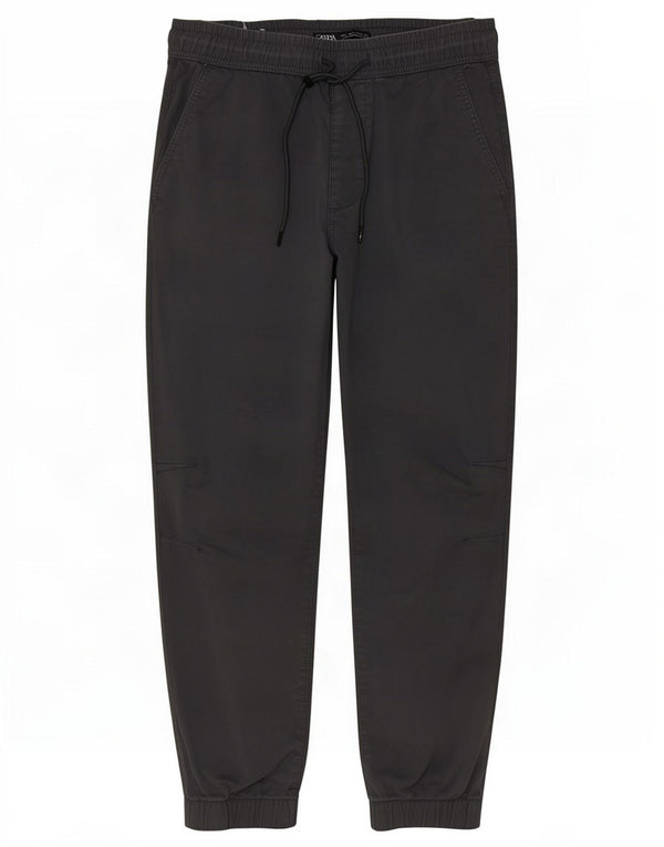 Zara Mens Joggers Chino Pantalones Pequeño W30 L28 Algodón Gris