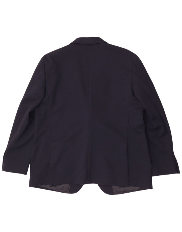 Marks & Spencer Chaqueta tipo blazer larga con 2 botones para hombre UK 50 3XL Azul marino