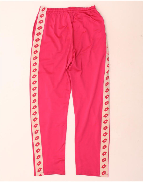 Lotto Pantalones De Chándal Gráficos Para Hombre UK 36/38 Small Pink Colourblock
