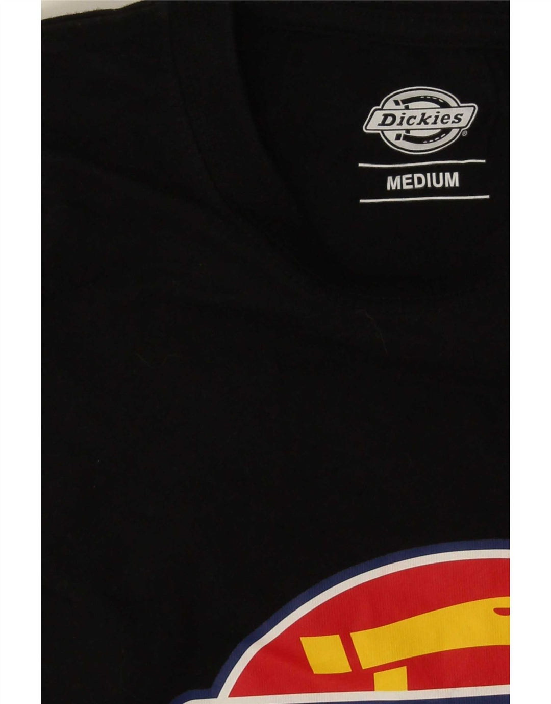 Dickies - Camiseta gráfica para hombre, talla mediana, color negro