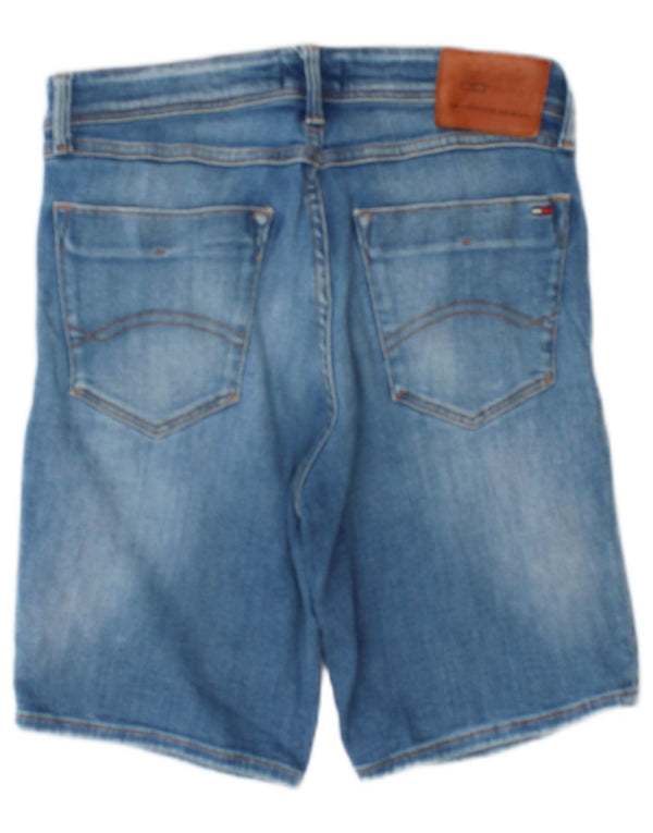 Tommy Hilfiger Pantalones cortos de mezclilla para hombre W29 Small Blue
