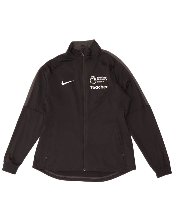 Nike Dri Fit Graphic Chándal Top Chaqueta para Hombre Poliéster Negro Mediano