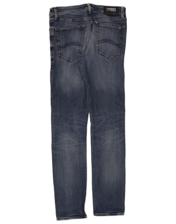 Tommy Hilfiger Vaqueros pitillo para hombre W31 L32 Algodón azul