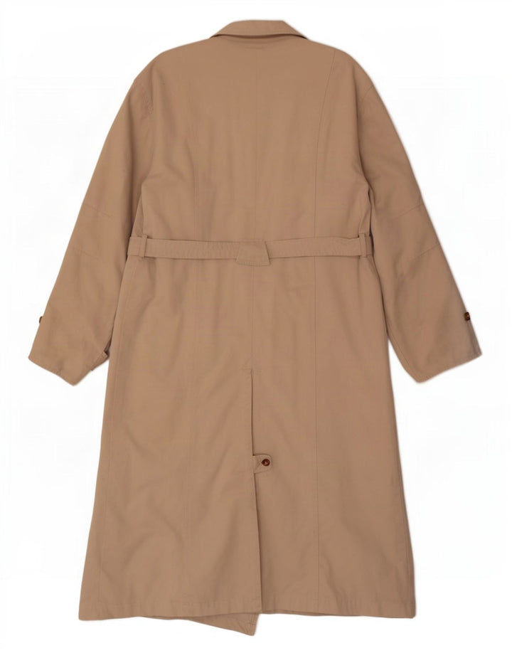 Vintage hombres gabardina Reino Unido 38 Medio Beige