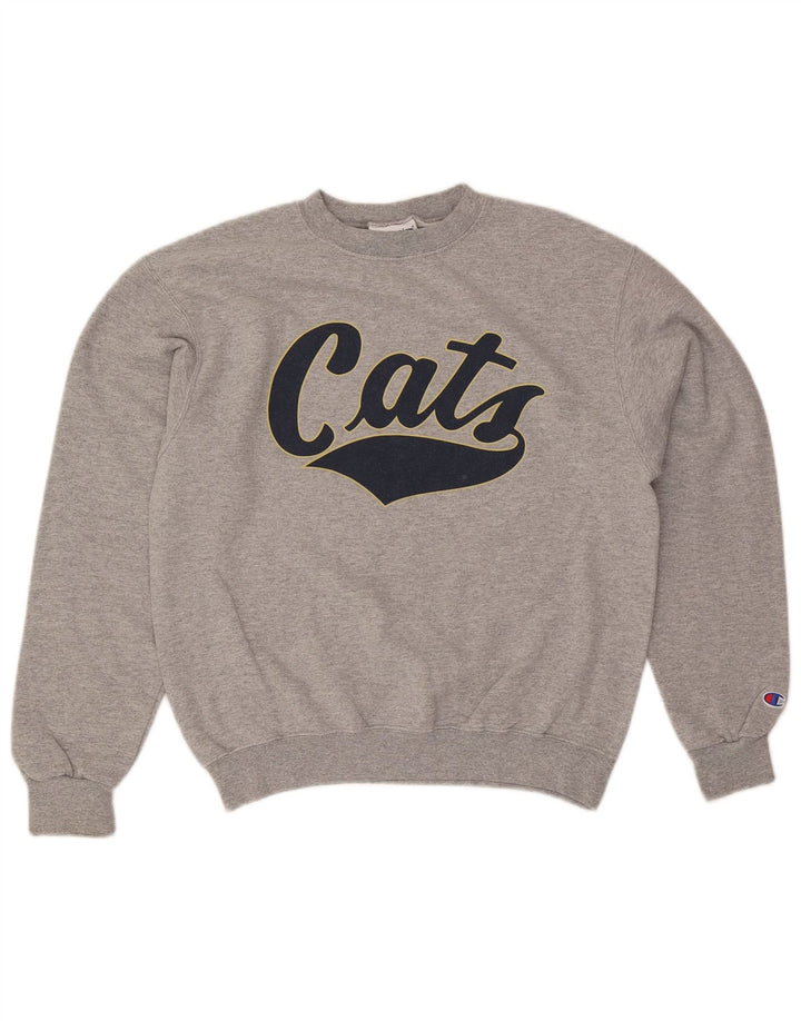 Champion Sudadera Gráfica Jumper Gris Medio Moteado