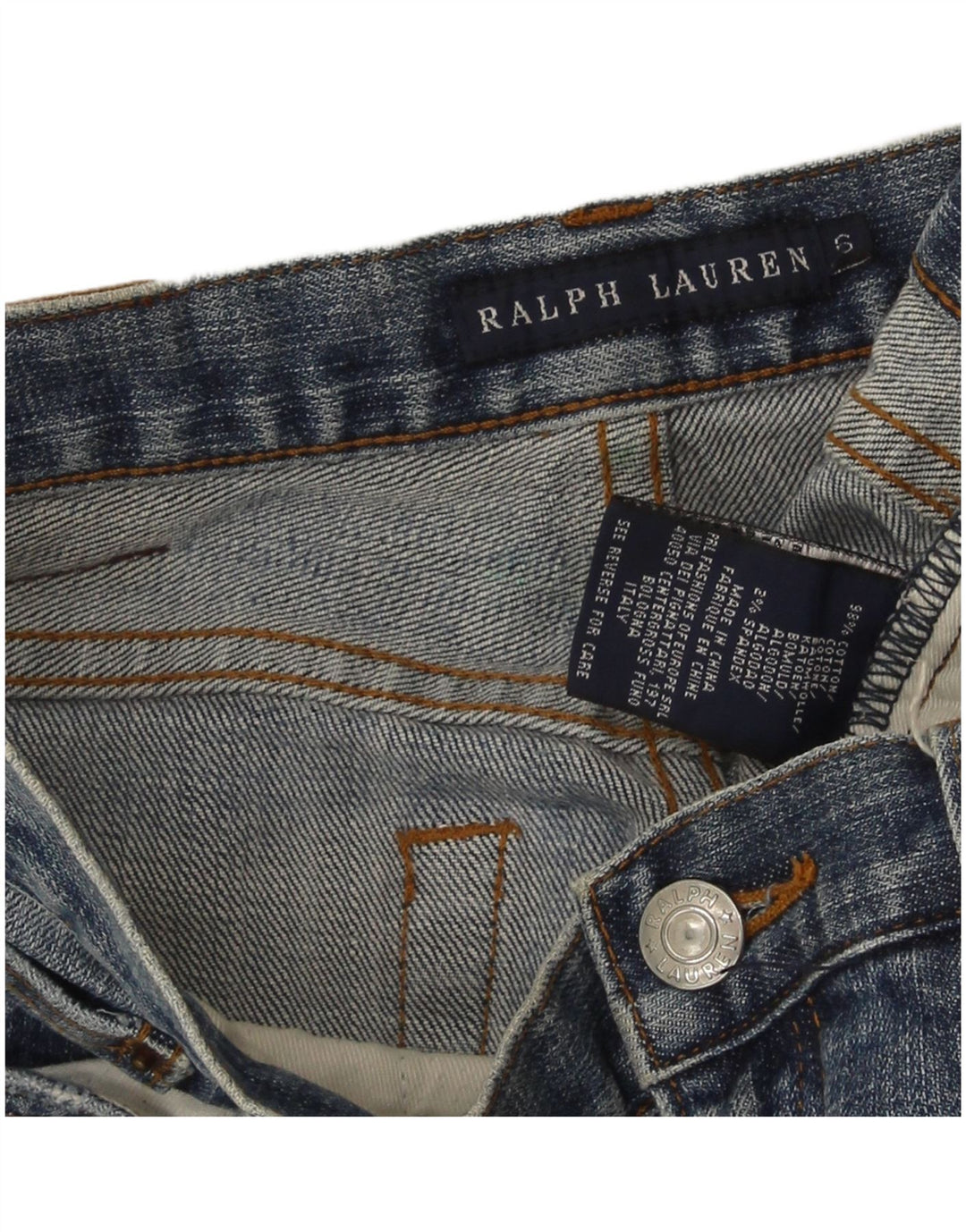 Ralph Lauren Jeans Bootcut para Mujer US 6 Medium W30 L30 Algodón Azul