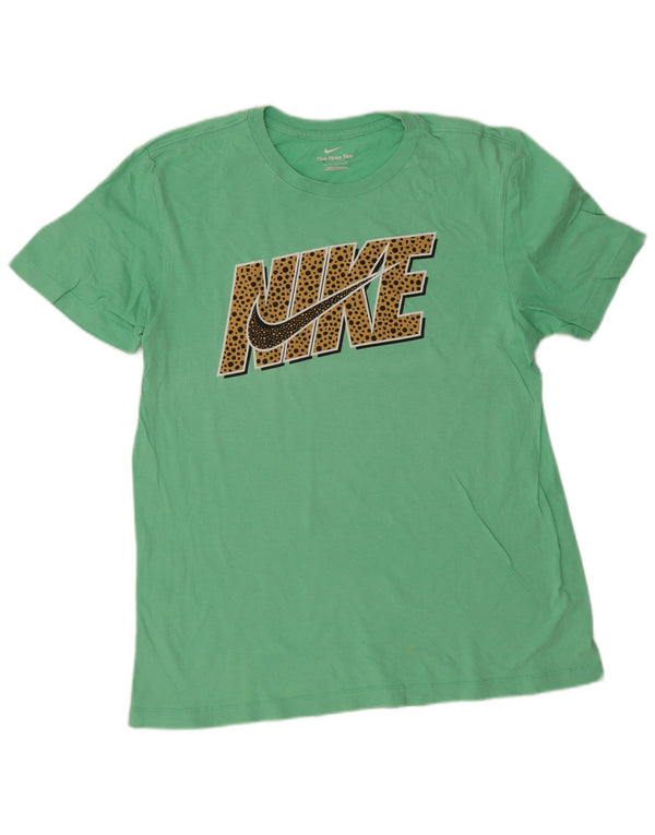 Camiseta Nike Hombre Graphic Top Verde Medio