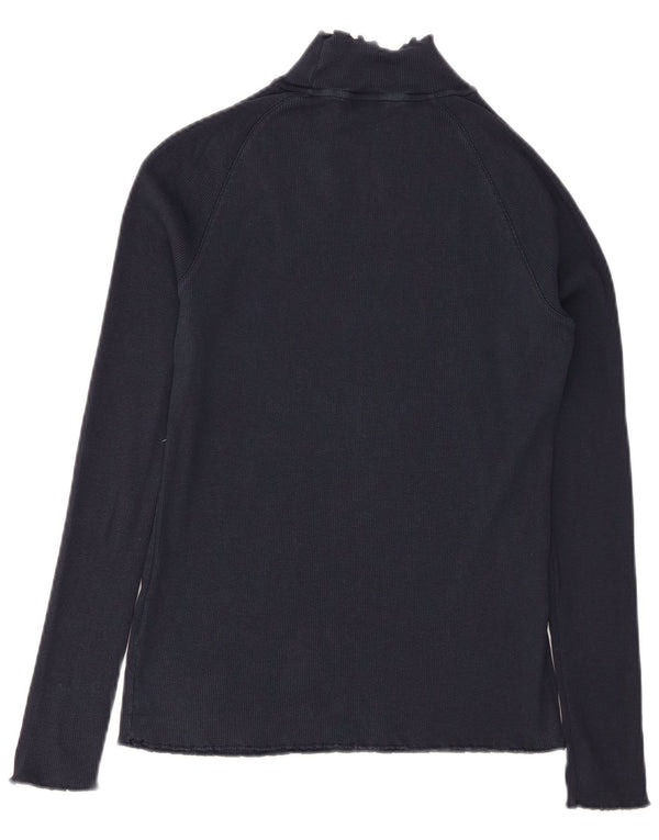 TOMMY HILFIGER Camiseta de manga larga para mujer UK 40 Medio Azul marino