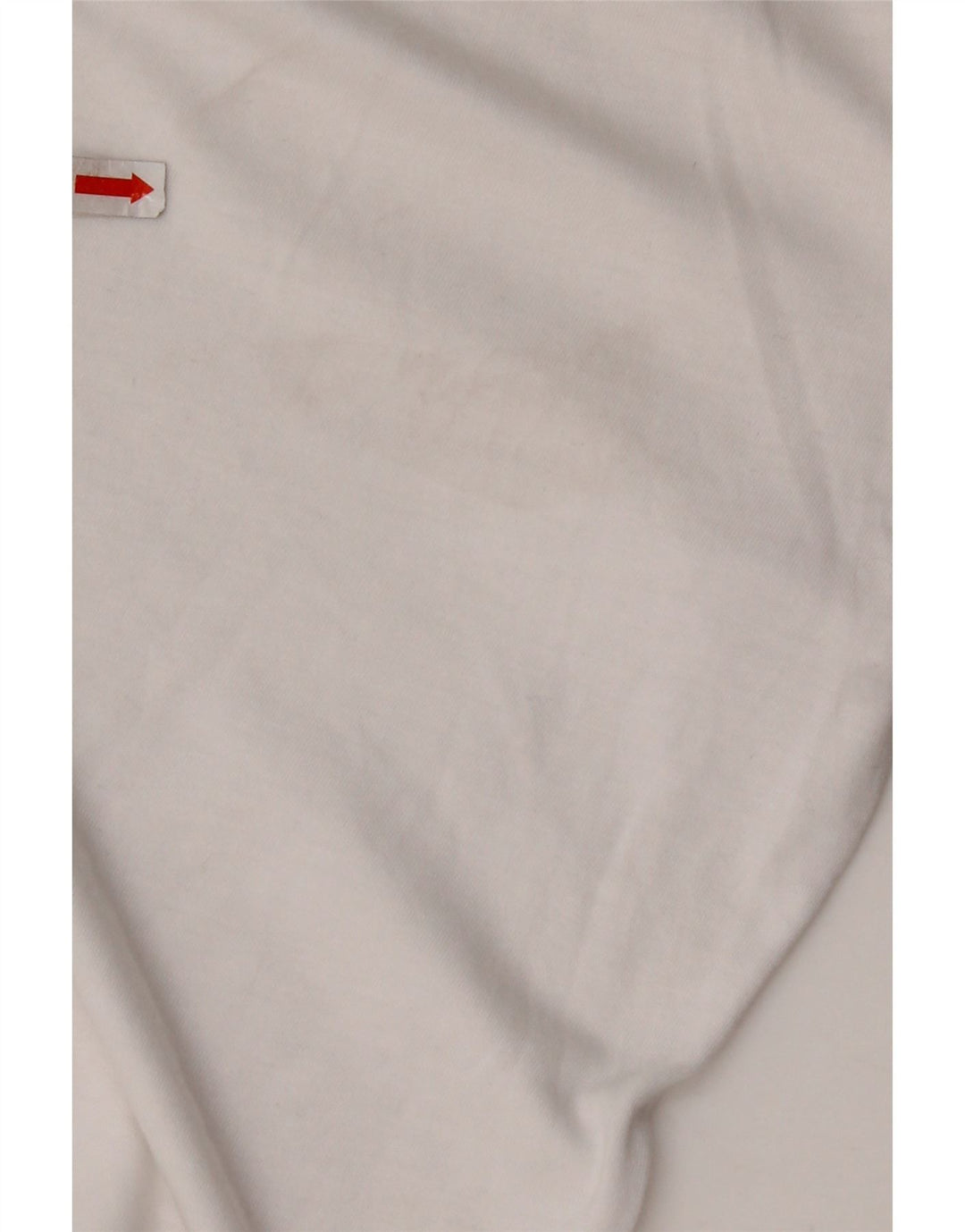 NEW BALANCE Camiseta corta con gráfico para mujer UK 10 Small White Cotton