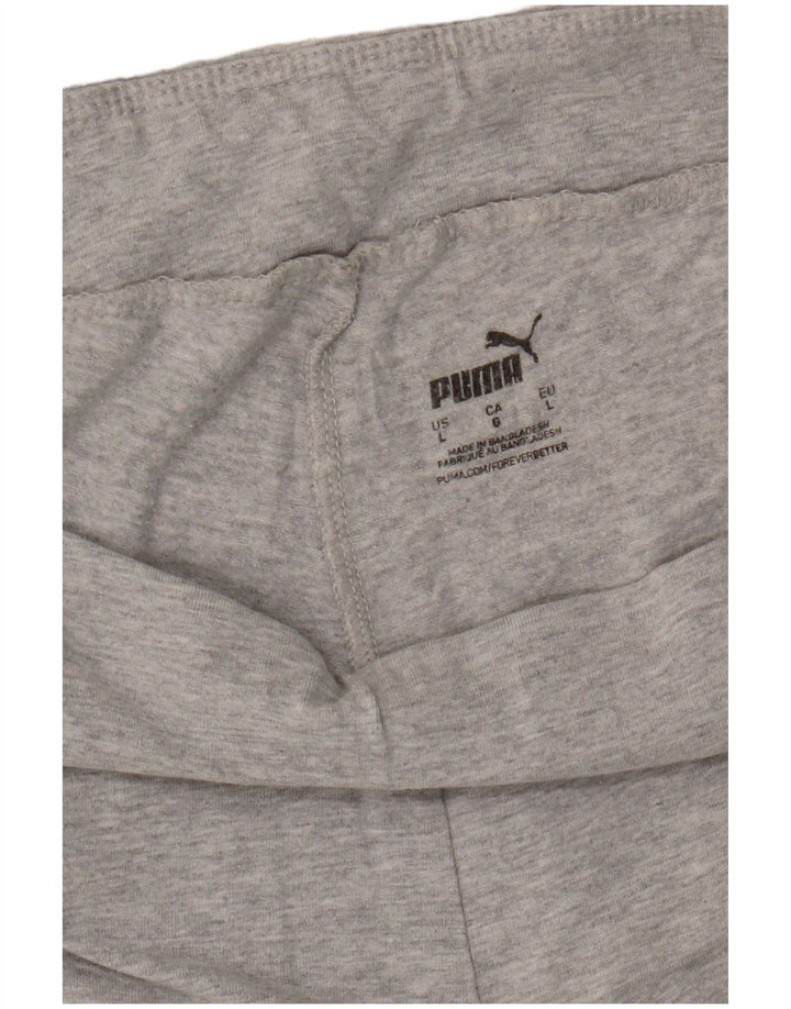 Puma - Leggings gráficos para mujer, talla 40, talla grande, color gris moteado