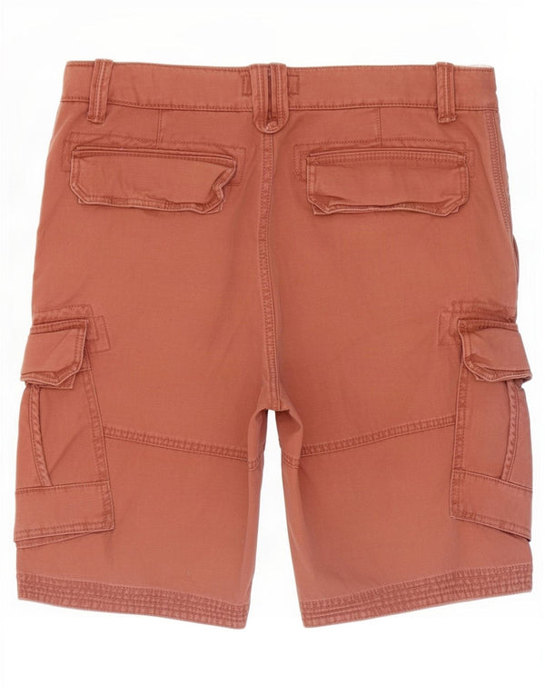 Pantalones cortos tipo cargo para hombre Fat Face W36 Algodón rojo grande