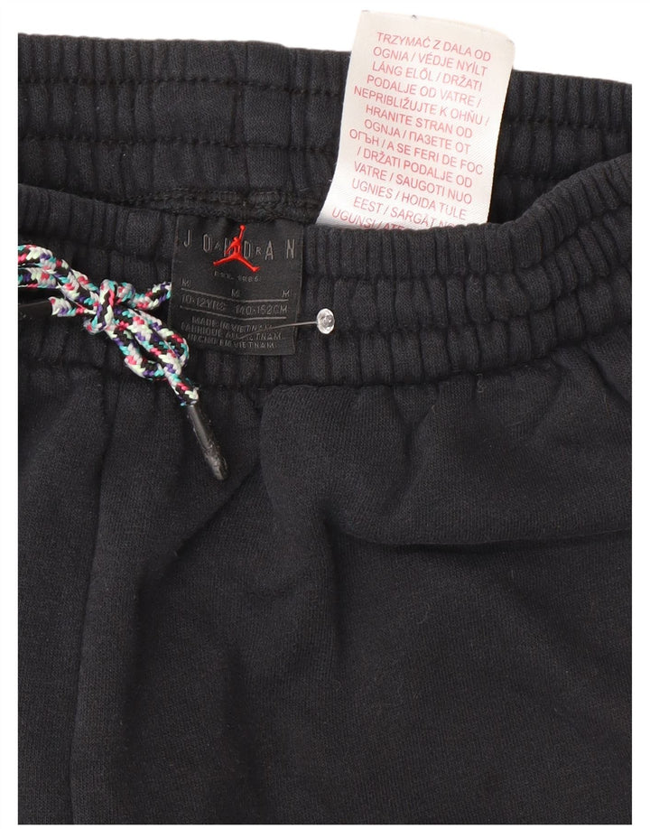 Jordan Pantalones de chándal con gráfico para niños 10-11 años Mediano Negro