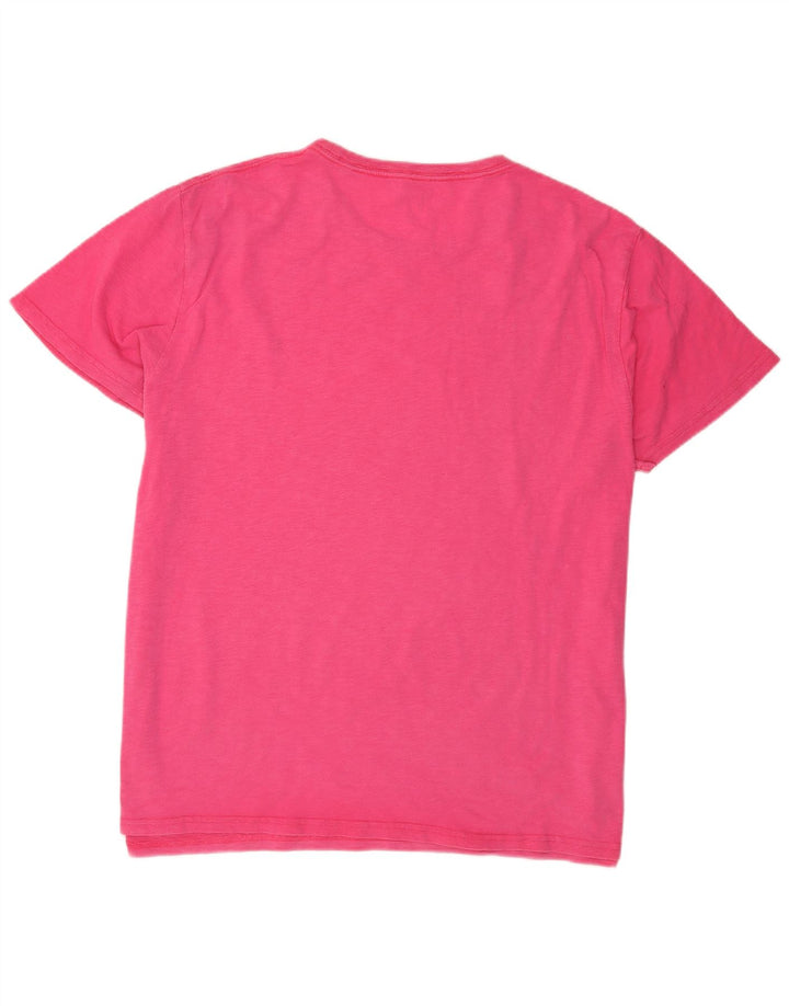 Joules Camiseta Hombre Top 2XL Rosa Algodón