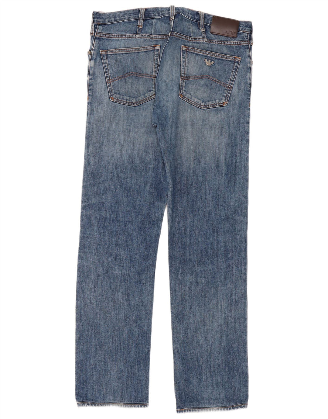 Vaqueros Armani Hombre Rectos W36 L32 Algodón Azul