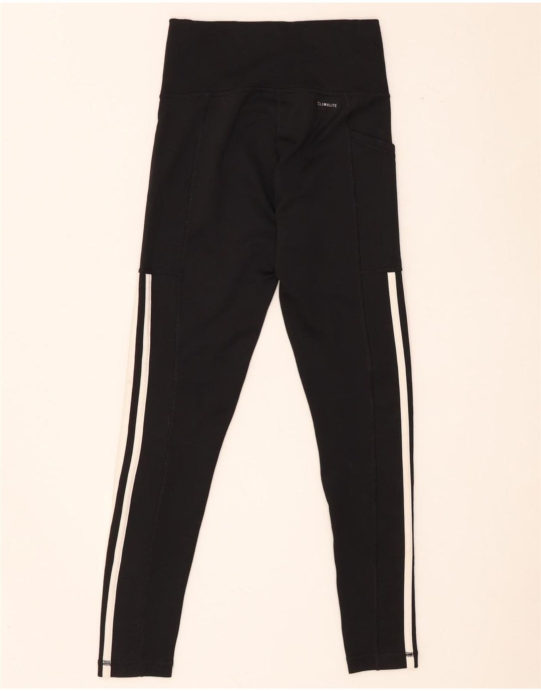 Adidas Leggings Climalite para mujer UK 4/6 XS Negro Poliéster
