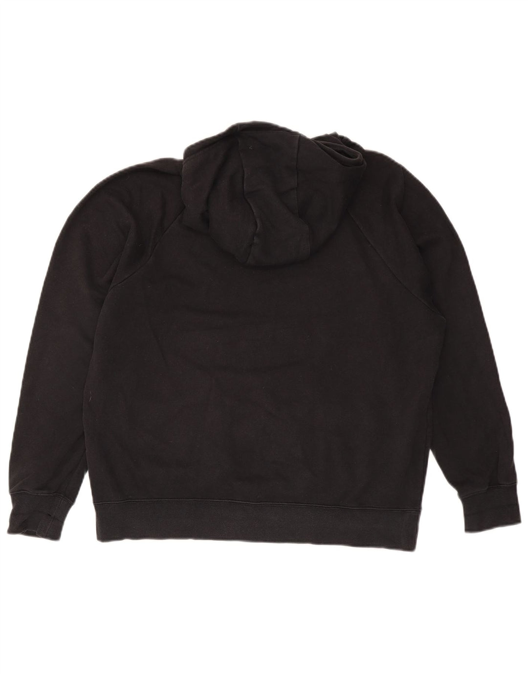 Nike Swoosh Graphic - Sudadera con capucha para mujer, talla grande, color negro