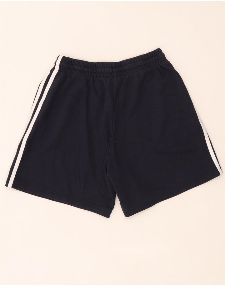 Adidas Hombre Pantalones Cortos Deportivos Medio Azul Marino Algodón