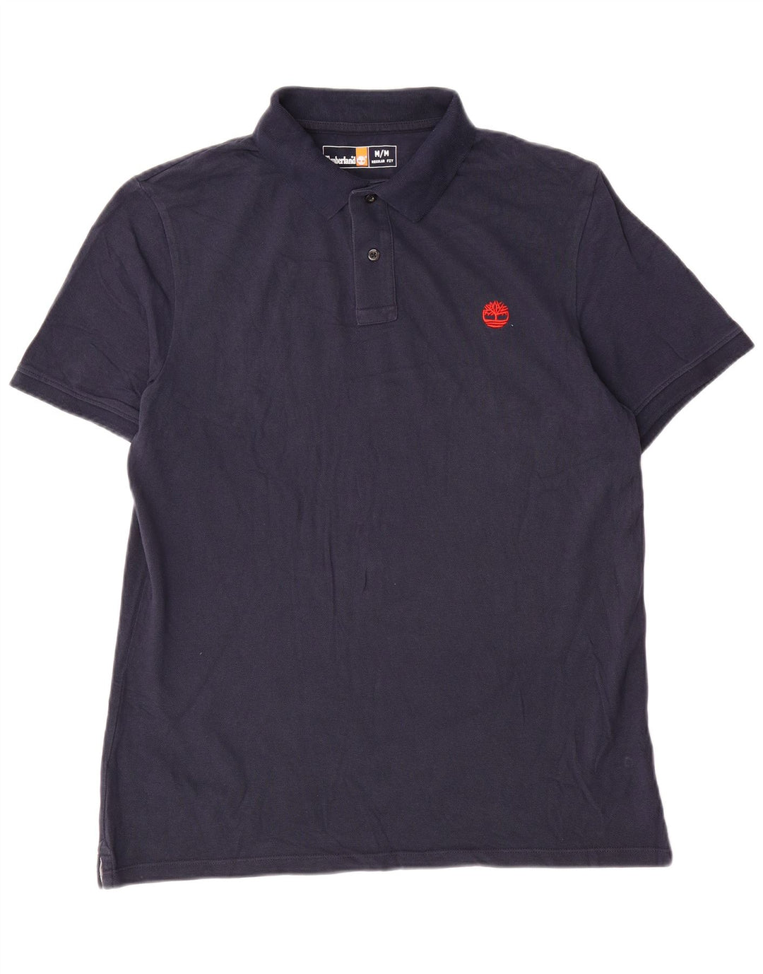 Timberland Polo De Corte Regular Para Hombre Azul Marino Mediano