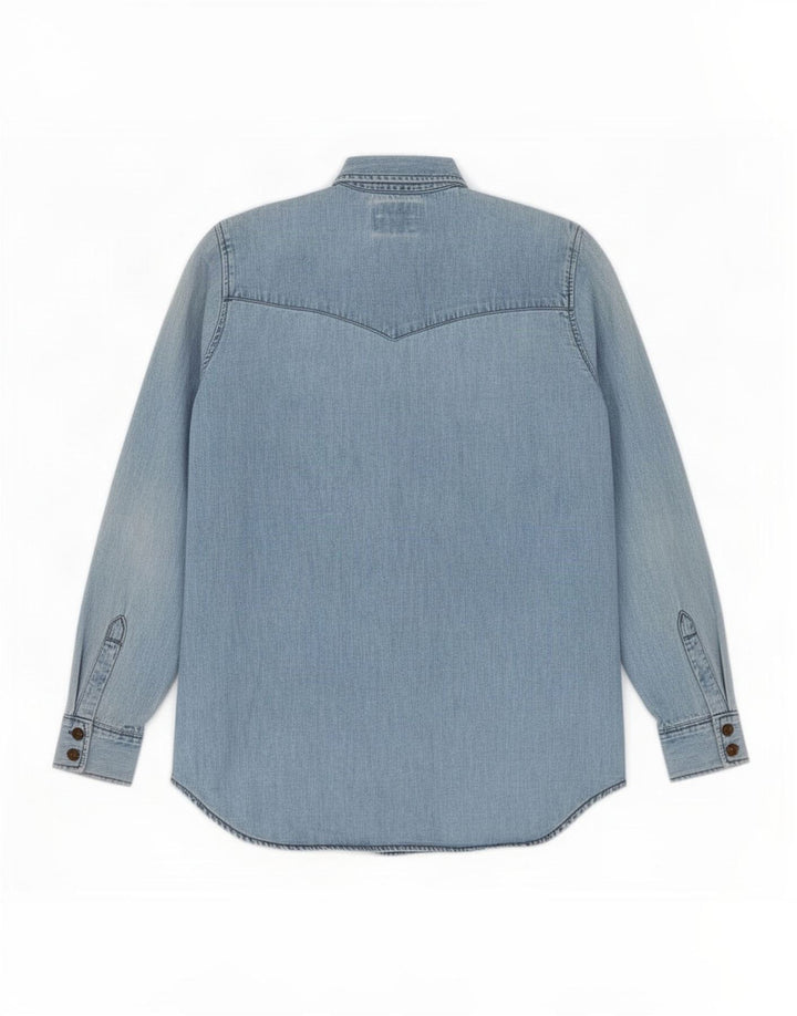 Camisa Levi's Hombre Algodón Azul Medio