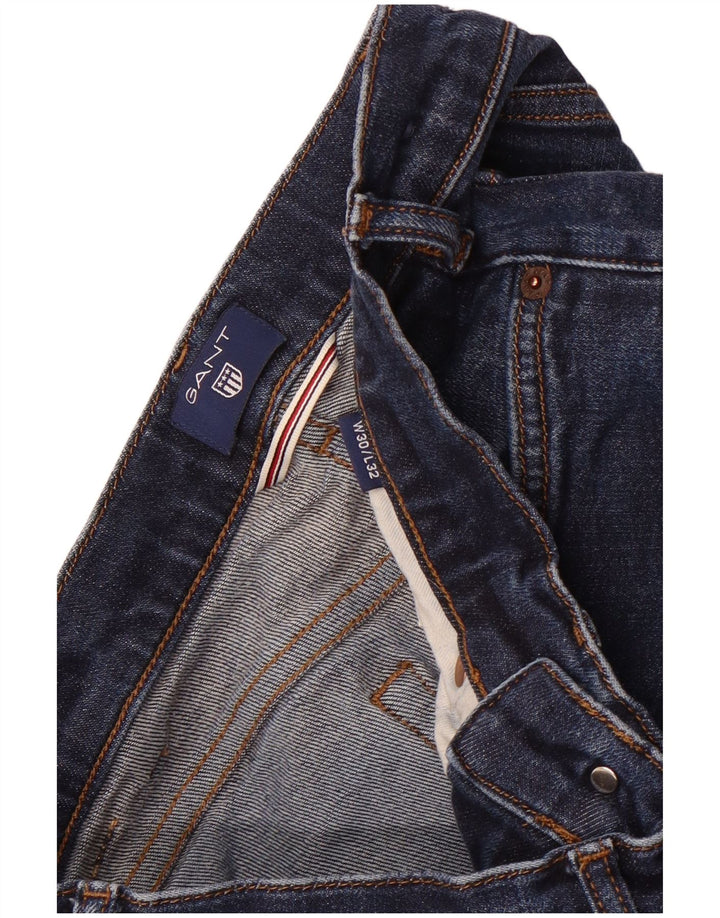 Vaqueros Gant Hombre Slim W30 L32 Algodón Azul Marino