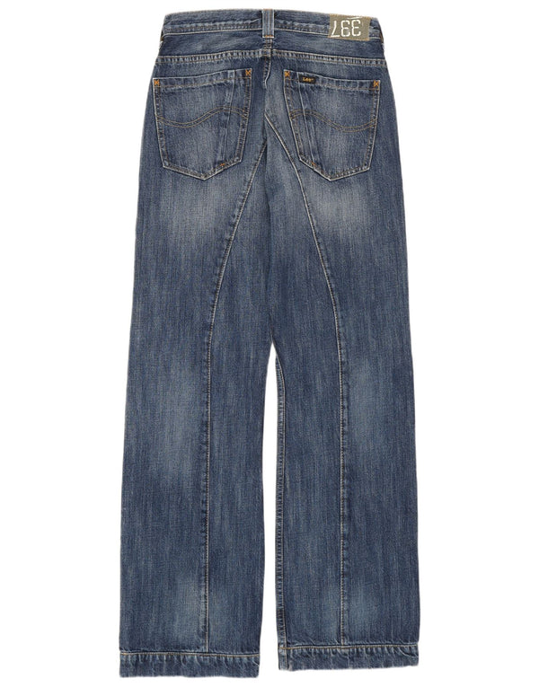 Lee Boys Russel Bootcut Jeans 13-14 años W28 L31 Algodón azul