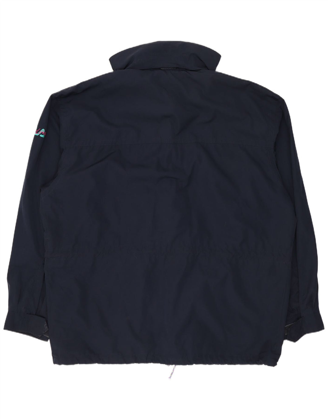 Fila Chaqueta utilitaria con capucha para hombre IT 56 3XL Poliéster azul marino