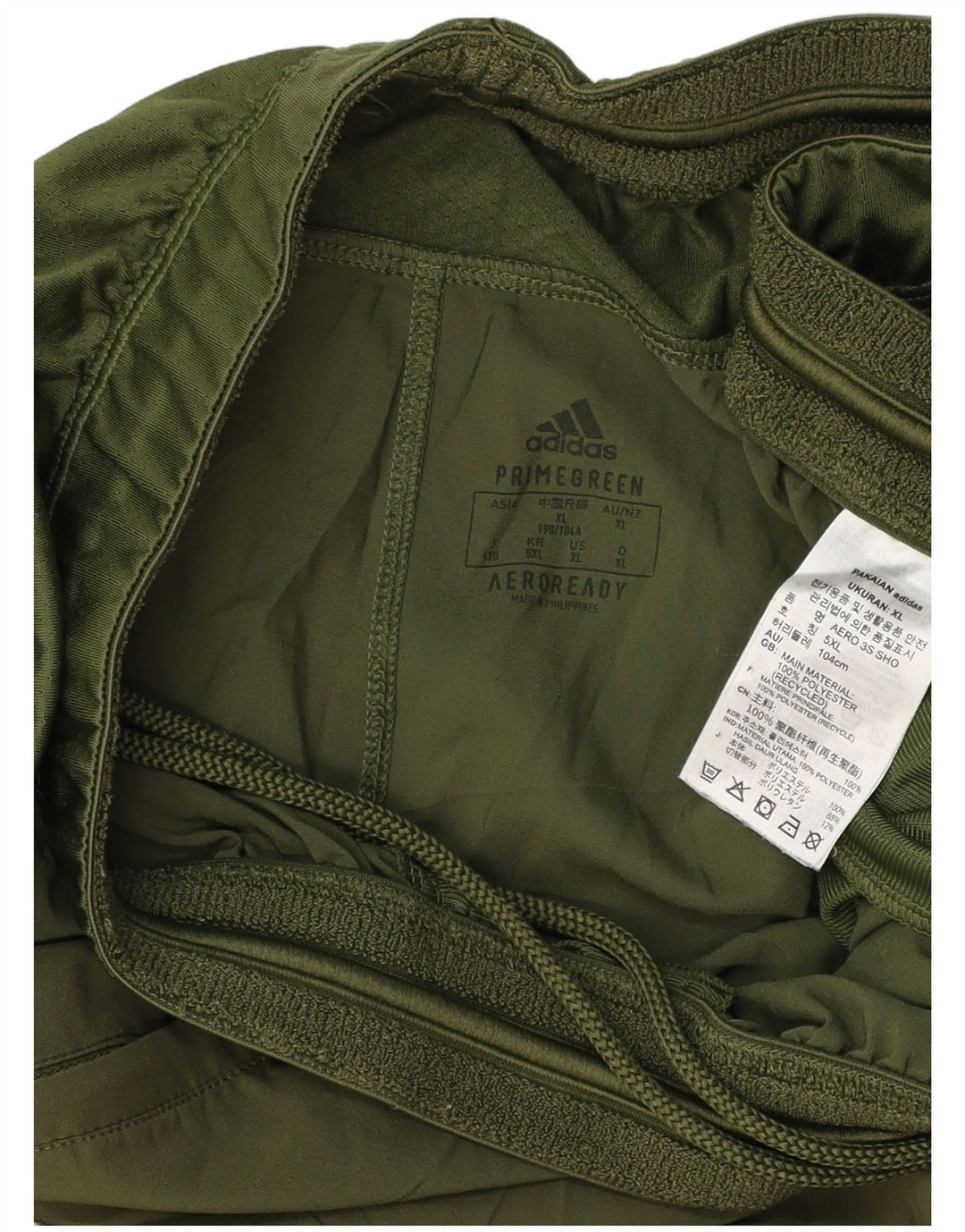 ADIDAS Hombre Aeroready Sport Shorts XL Verde Poliéster