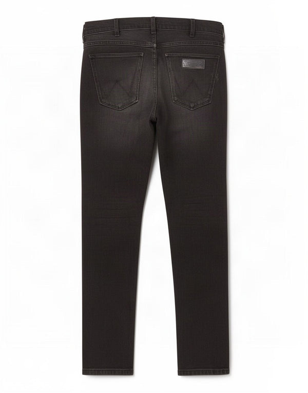 Wrangler Vaqueros Larston Slim Tapered para Hombre W34 L32 Algodón Negro