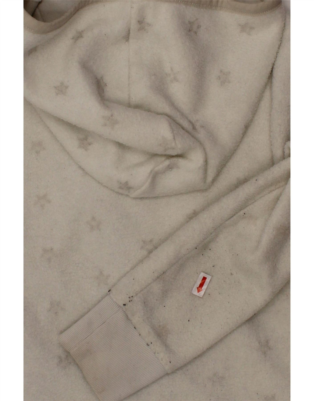 GAP Chaqueta polar con capucha para niñas 6-7 años Pequeña Poliéster blanco