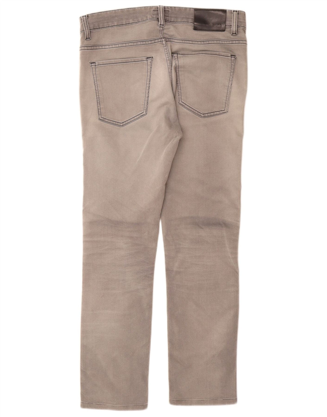 Vaqueros ajustados para hombre HUGO BOSS W31 L29 Algodón gris