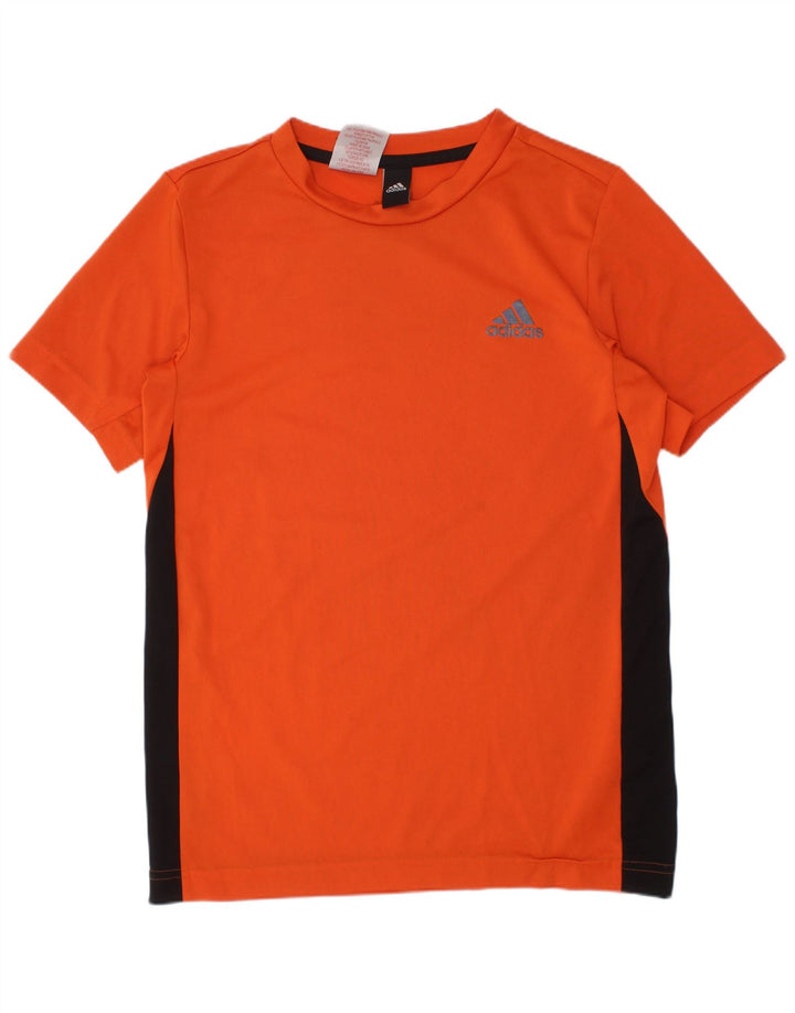 ADIDAS Camiseta Aeroready para niño 11-12 años Naranja Colorblock Poliéster