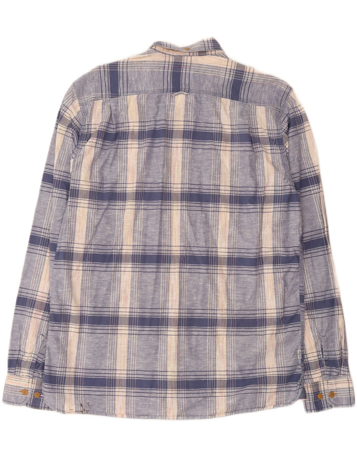 Camisa Levi's Hombre Algodón Azul Medio A Cuadros