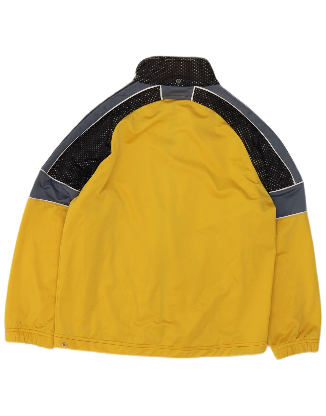 Asics - Chaqueta de chándal gráfica para niños, 13-14 años, color amarillo