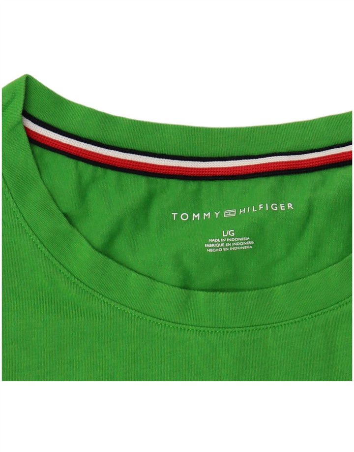 TOMMY HILFIGER Camiseta para mujer Top UK 46 Large Green