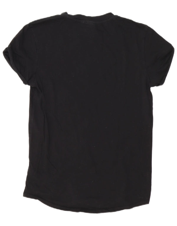 G-Star Hombre Camiseta Top Small Negro Algodón