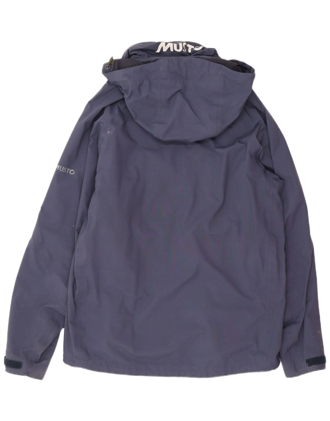 Musto Chaqueta impermeable con capucha para hombre UK 40 Large Poliéster azul marino