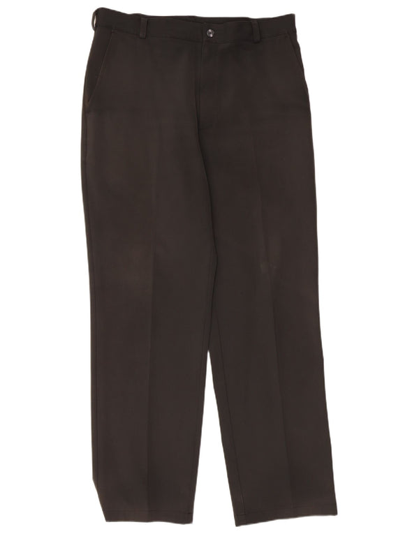 Pantalón chino recto Nike para hombre W34 L32 Poliéster negro