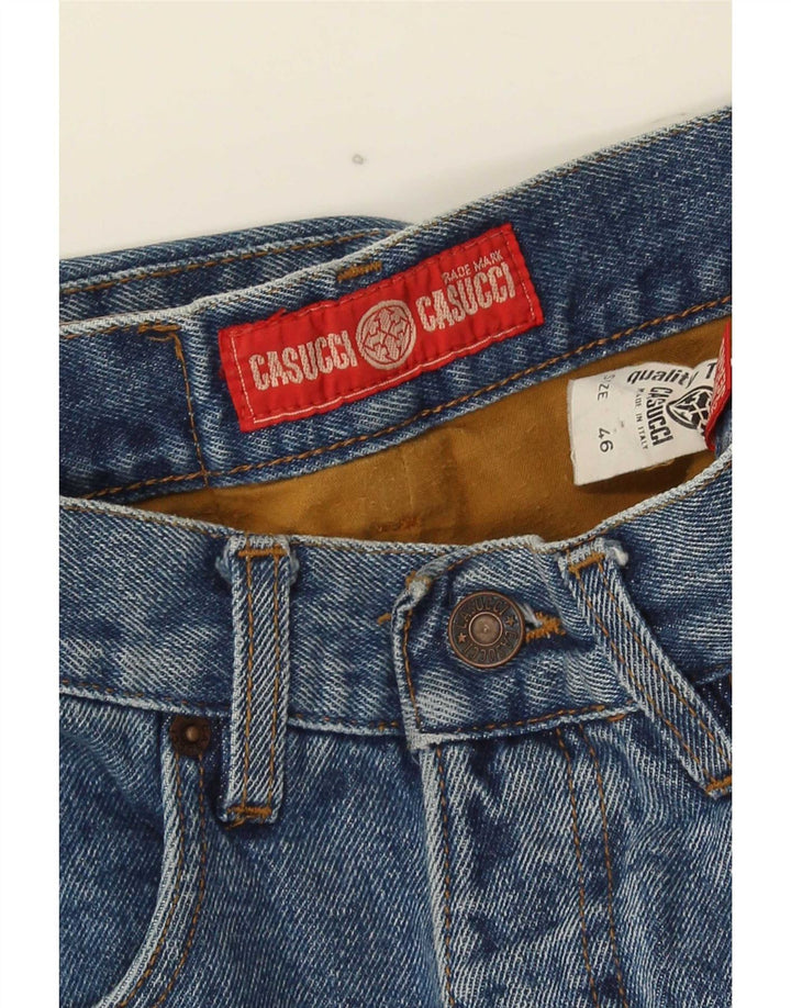Jeans Cónicos Mujer Casucci W26 L31 Algodón Azul
