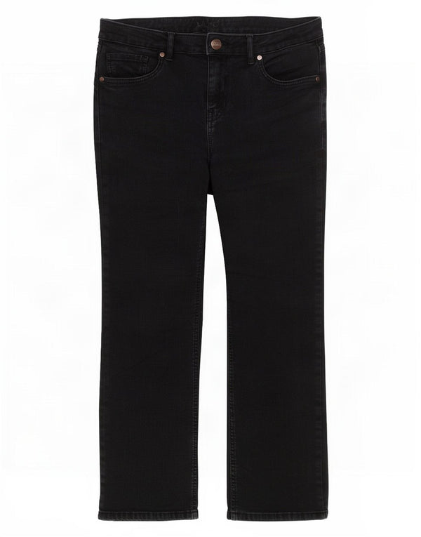 Marks & Spencer Vaqueros Cortos para Mujer W34 L25 Gris