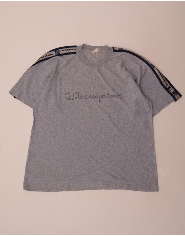 Champion Camiseta gráfica para hombre Top 2XL Azul marino moteado