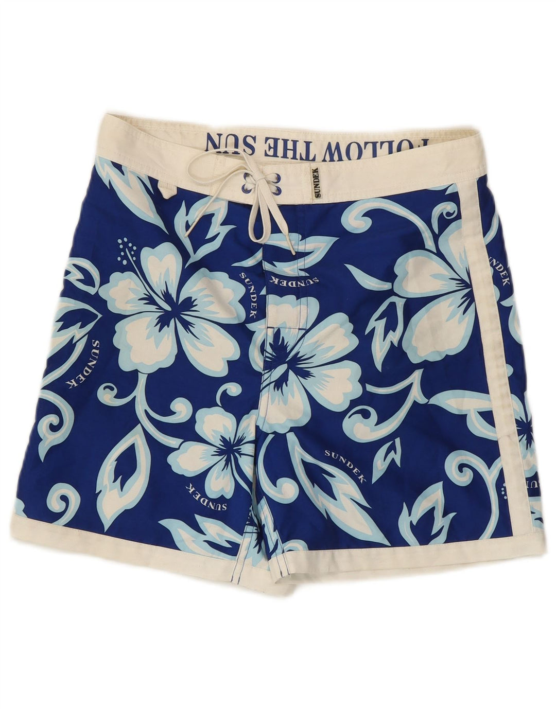 Bañador Sundek Hombre Pequeño Azul Floral