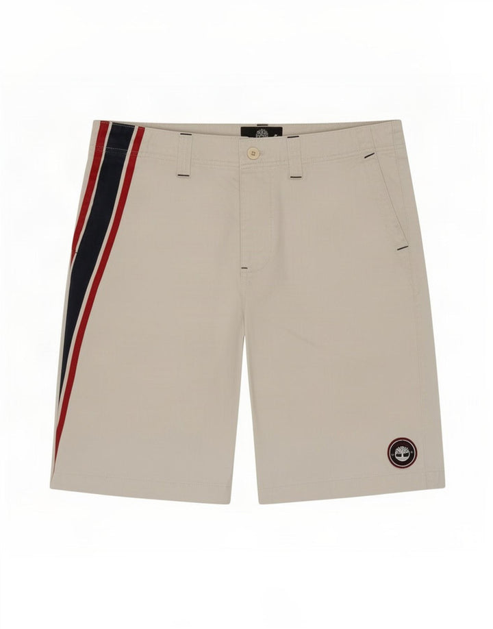 Timberland Pantalones cortos chinos de ajuste regular para hombre mediano W30 Beige
