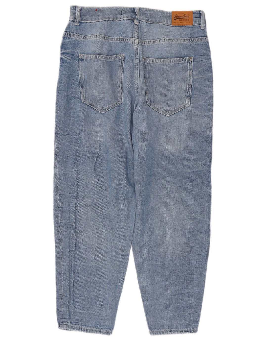 Superdry Vaqueros ajustados y cortos Ruby de cintura alta para mujer W30 L24 Algodón azul
